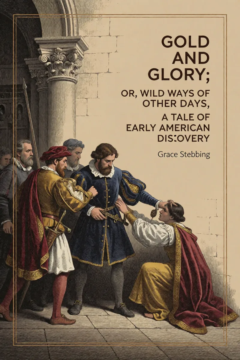 Cover of Gold and glory; or, Wild ways of other days, a tale of early American discovery by Grace Stebbing