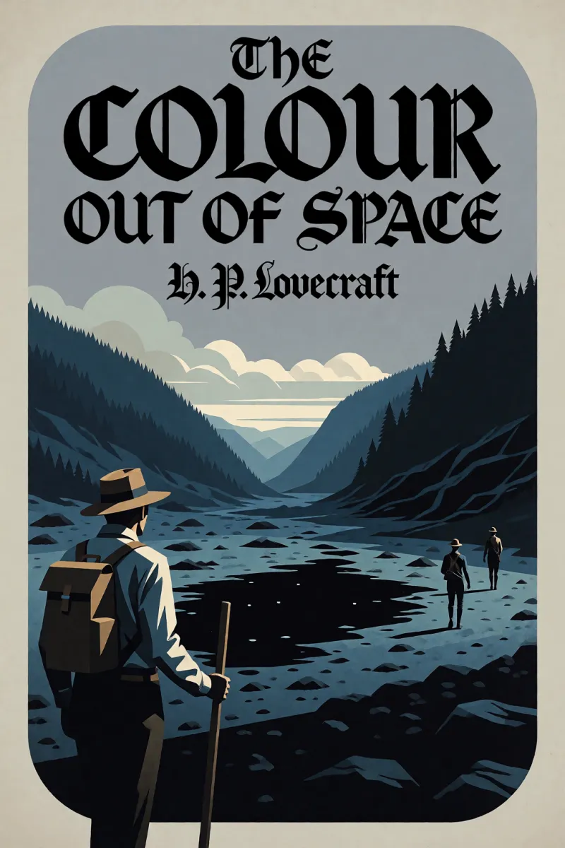 Cover of The colour out of space by H. P. Lovecraft