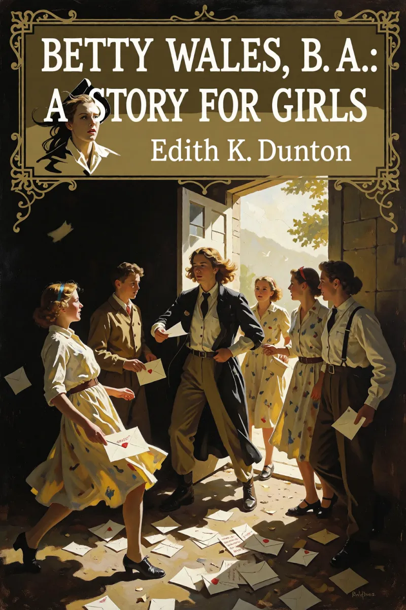 Cover of Betty Wales, B. A.: A story for girls by Edith K. Dunton