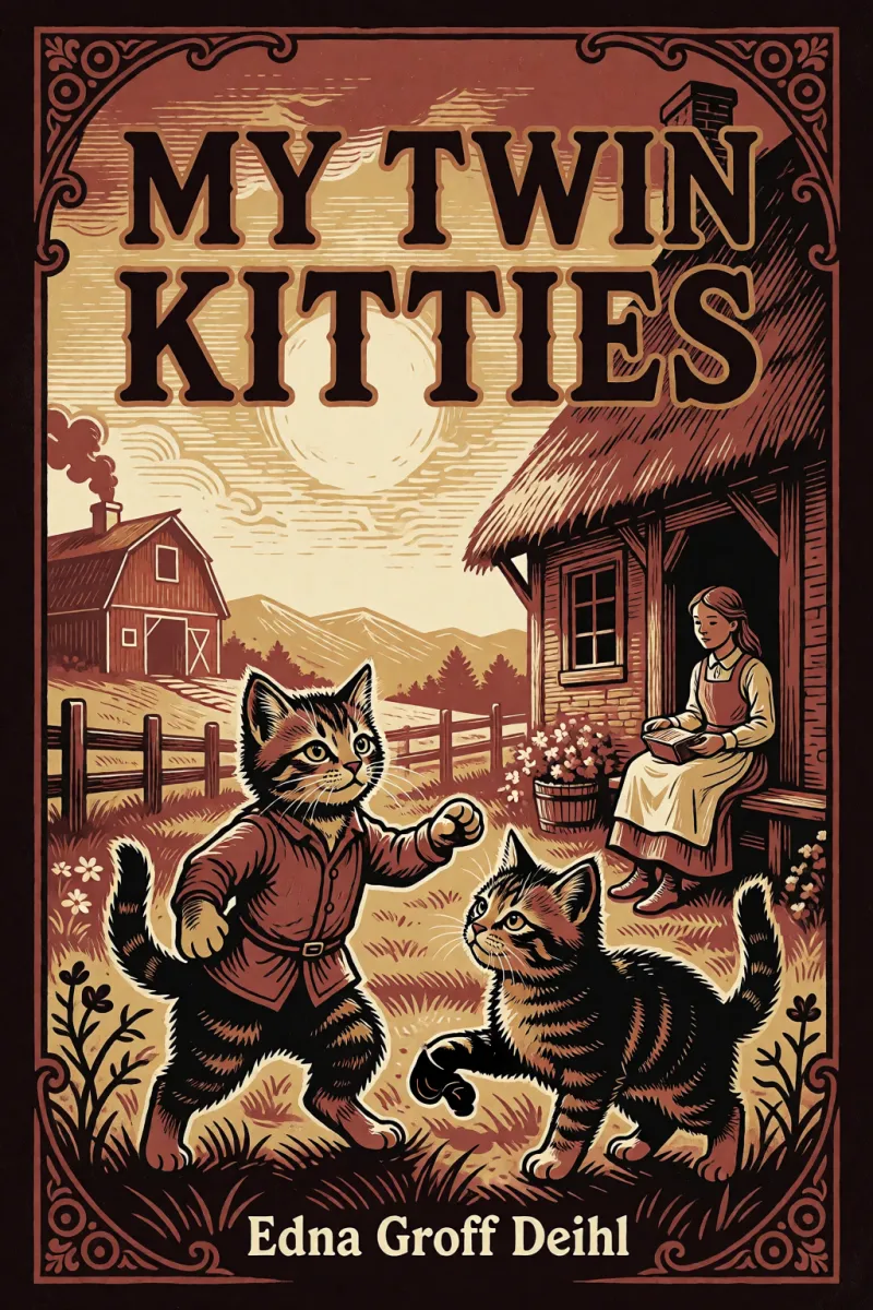 Cover of My twin kitties by Edna Groff Deihl