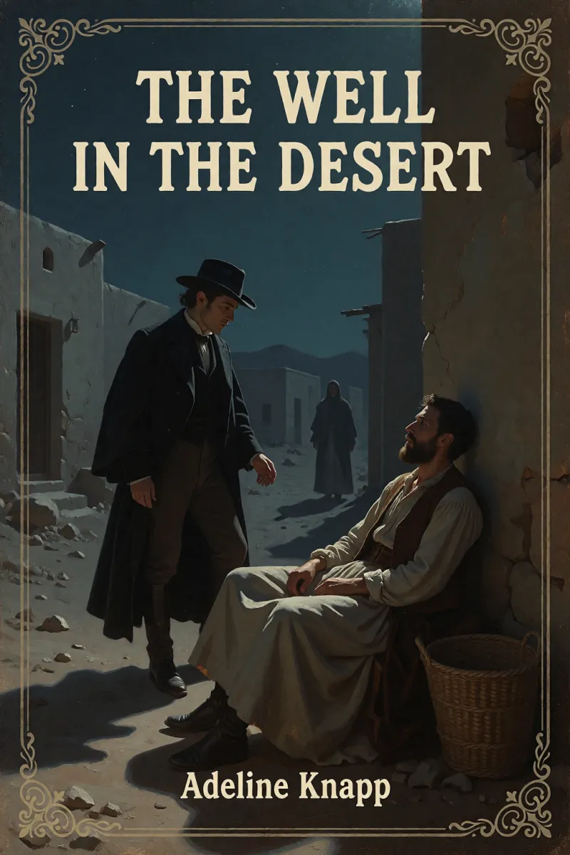 Cover of The well in the desert by Adeline Knapp