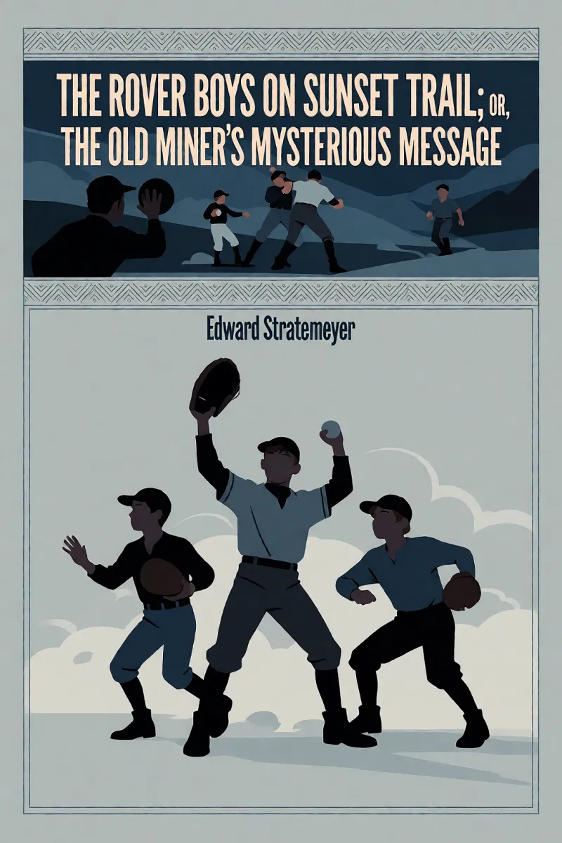 Cover of The Rover Boys on Sunset Trail; or, The old miner's mysterious message by Edward Stratemeyer