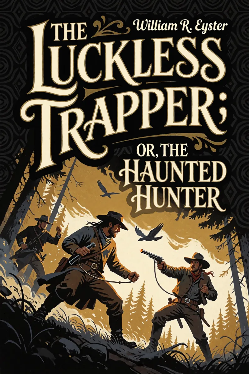 Cover of The luckless trapper; or, The haunted hunter by William R. Eyster