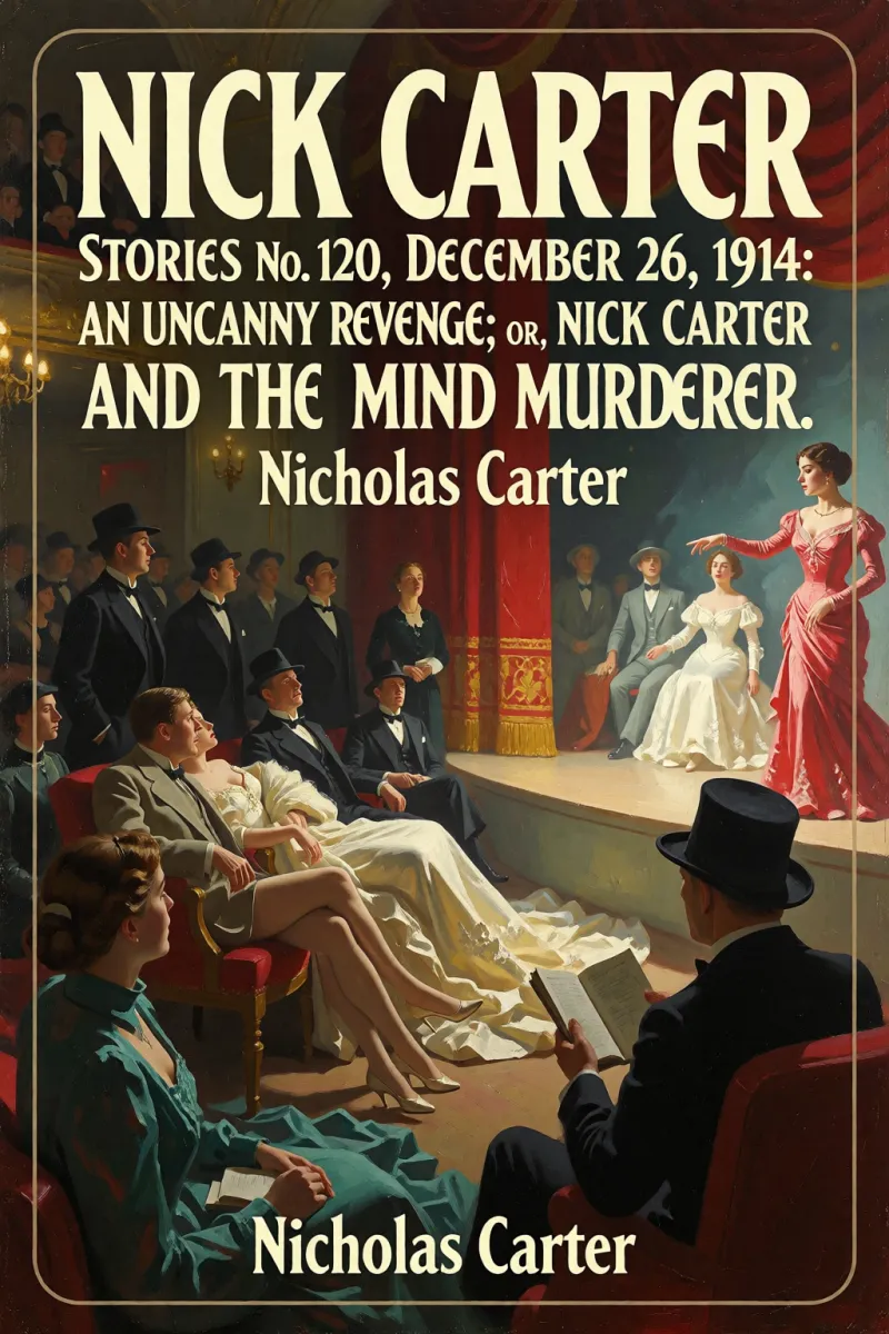 Cover of Nick Carter Stories No. 120, December 26, 1914: An uncanny revenge; or, Nick Carter and the mind murderer. by Nicholas Carter