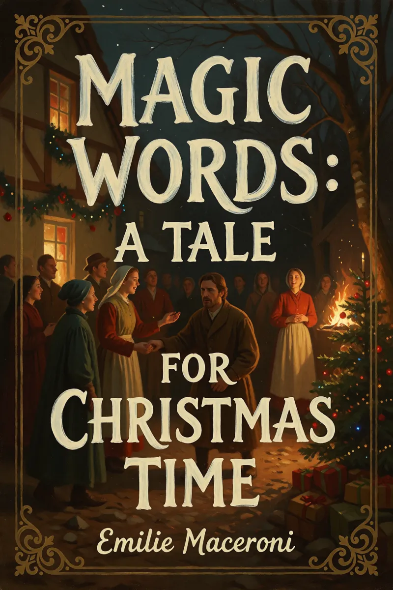 Cover of Magic words: A tale for Christmas time by Emilie Maceroni
