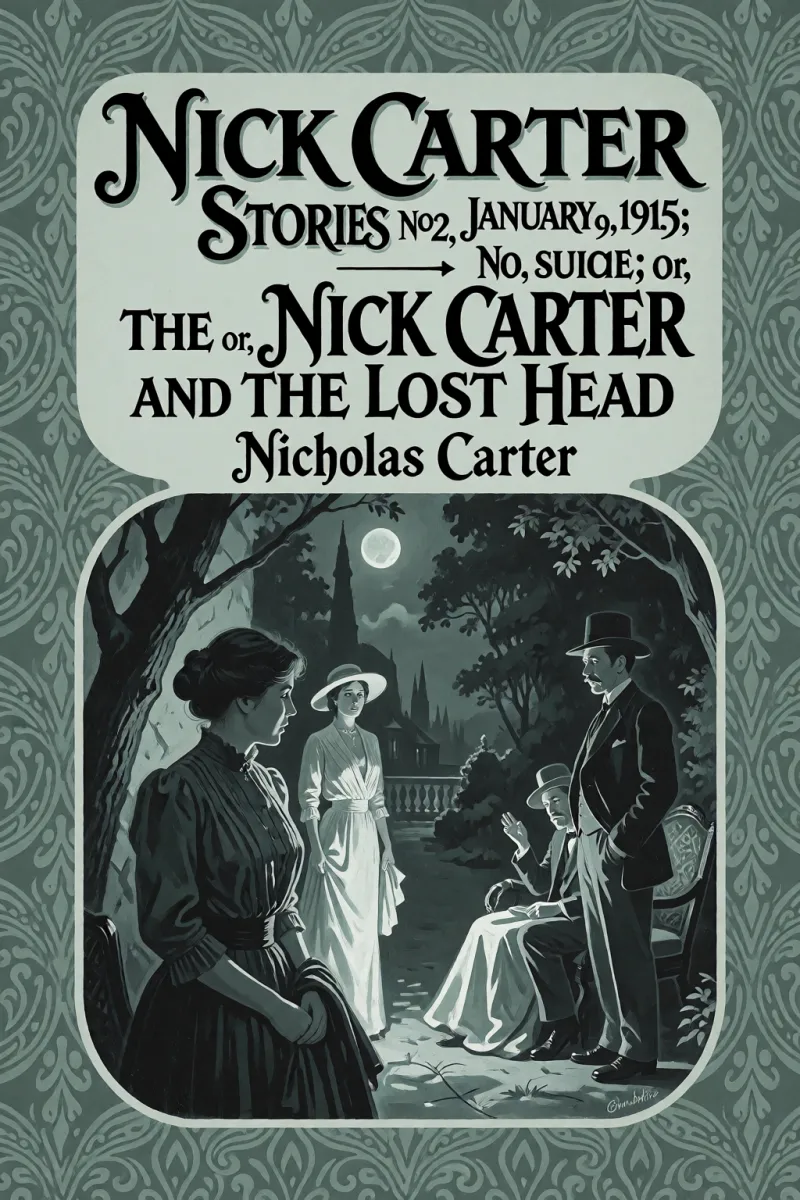 Cover of Nick Carter Stories No. 122, January 9, 1915: The suicide; or, Nick Carter and the lost head by Nicholas Carter