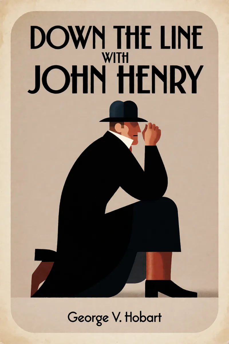 Cover of Down the line with John Henry by George V. Hobart