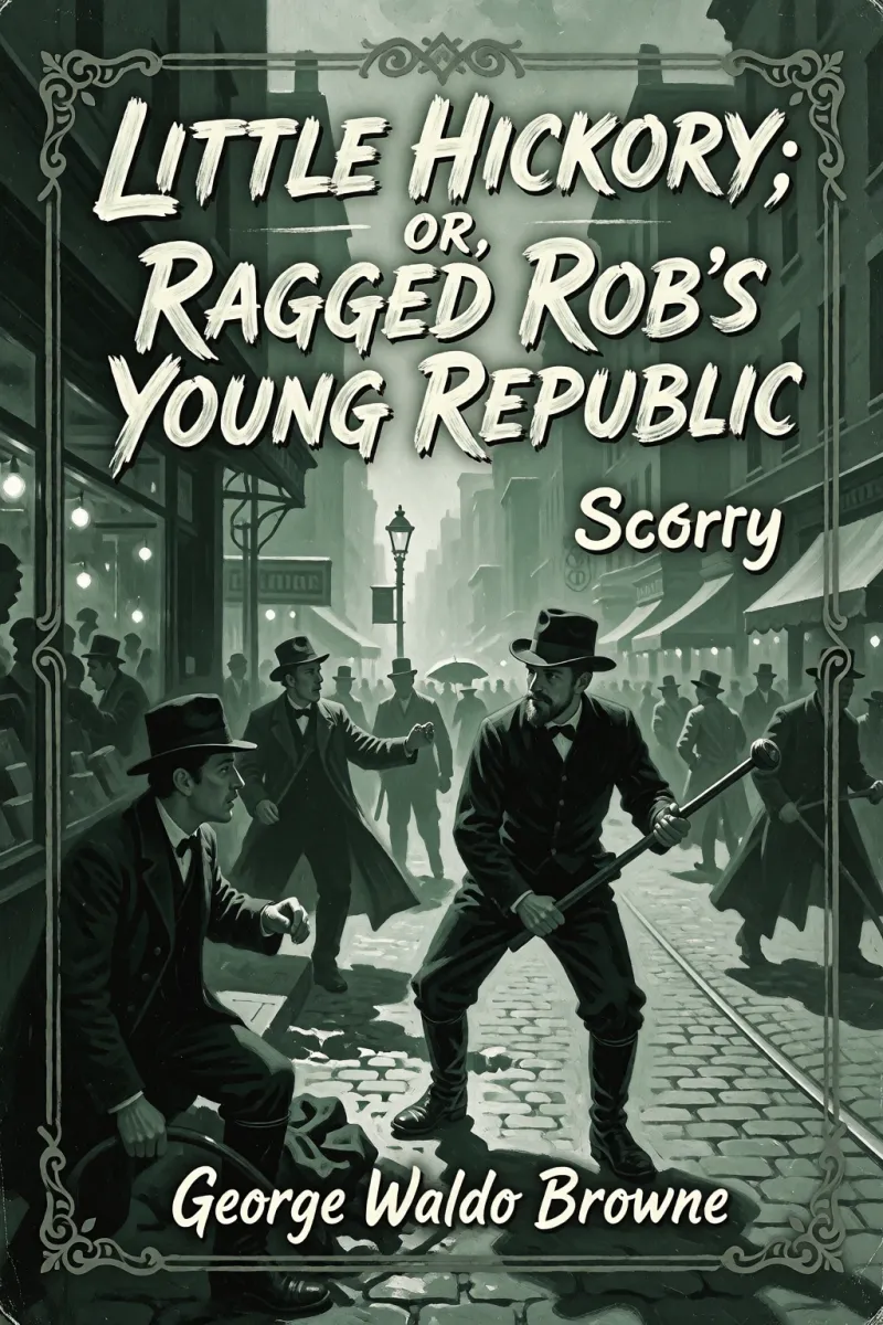 Cover of Little Hickory; or, Ragged Rob's young republic by George Waldo Browne