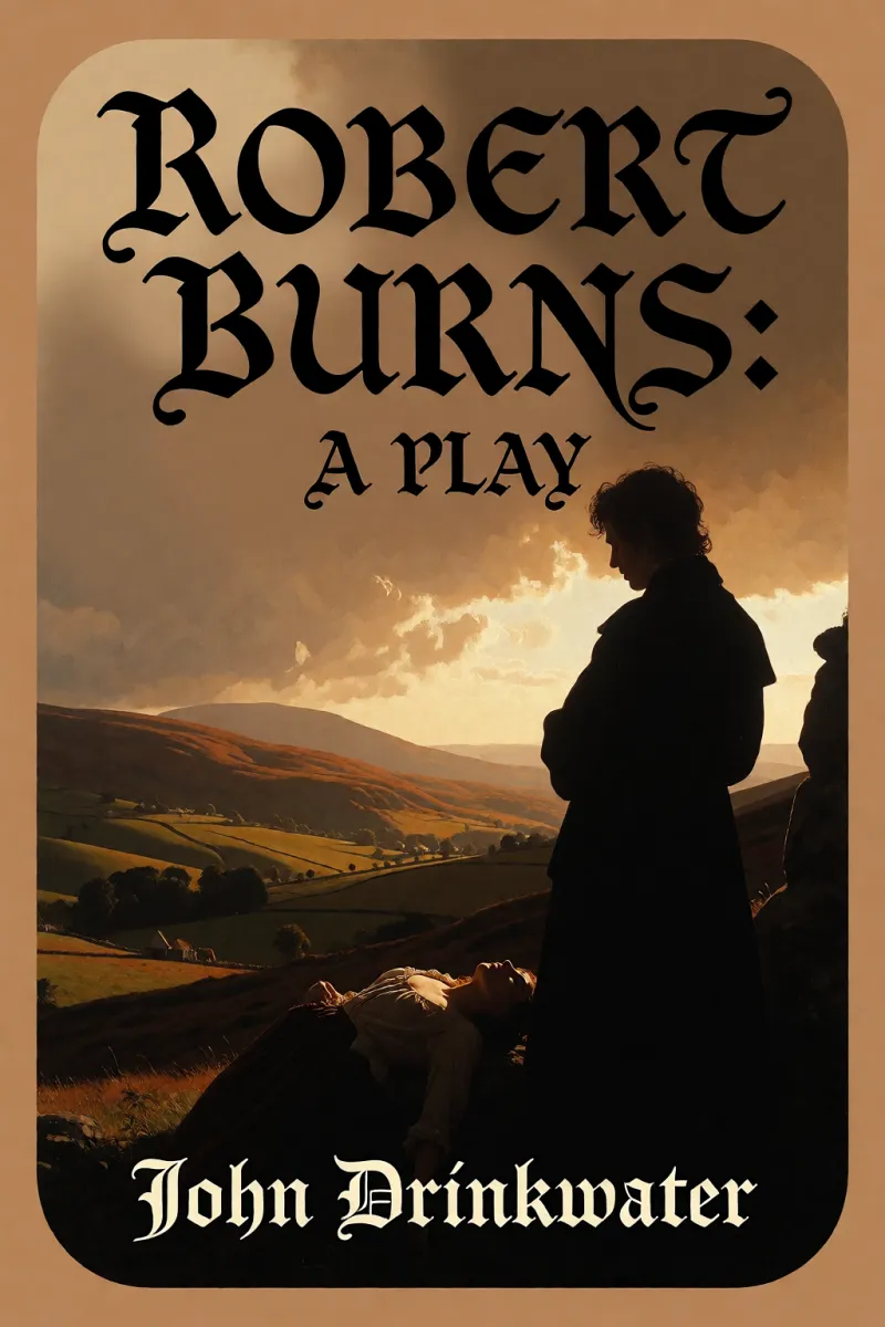 Cover of Robert Burns: A play by John Drinkwater