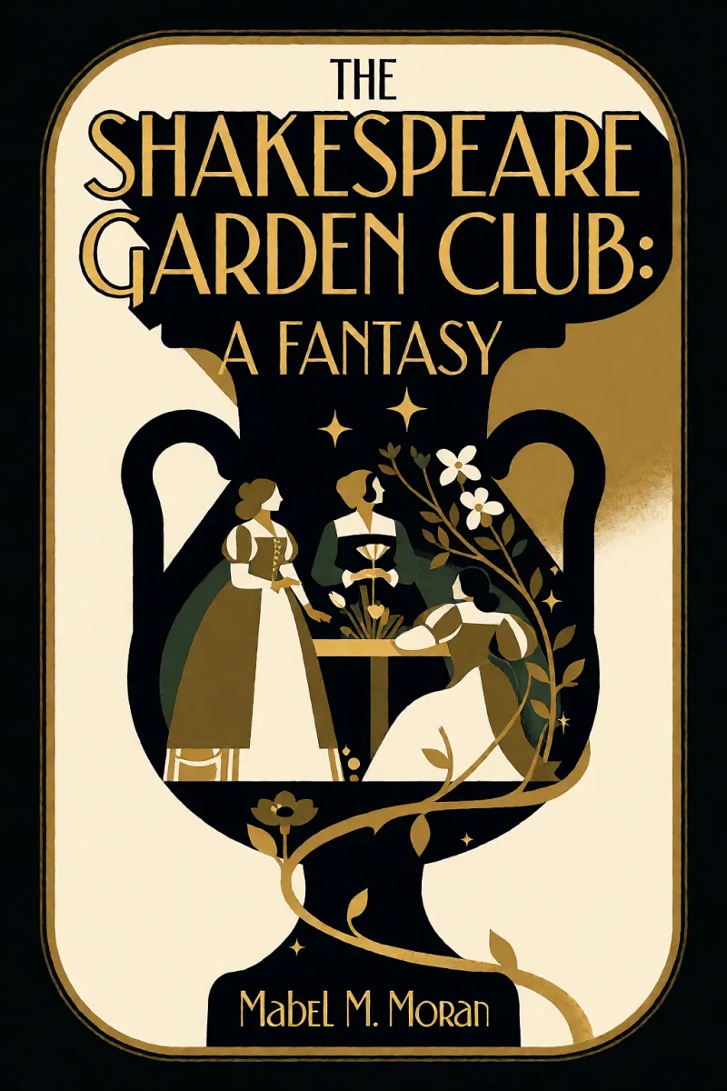 Cover of The Shakespeare garden club: A fantasy by Mabel M. Moran