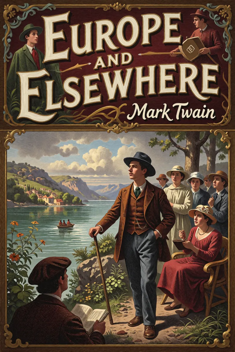 Cover of Europe and elsewhere by Mark Twain