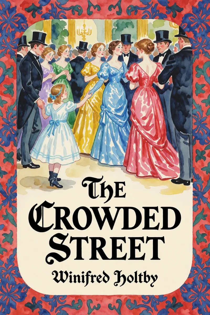 Cover of The Crowded Street by Winifred Holtby