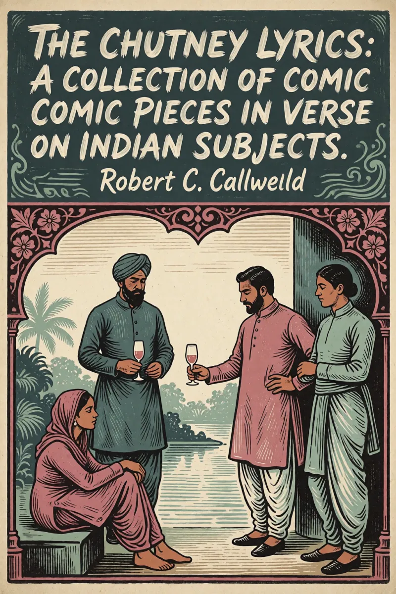 Cover of The chutney lyrics: A collection of comic pieces in verse on Indian subjects by Robert C. Caldwell