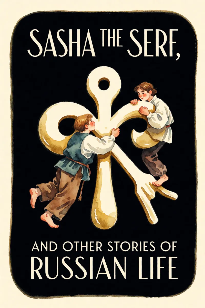 Cover of Sasha the serf, and other stories of Russian life by Anonymous