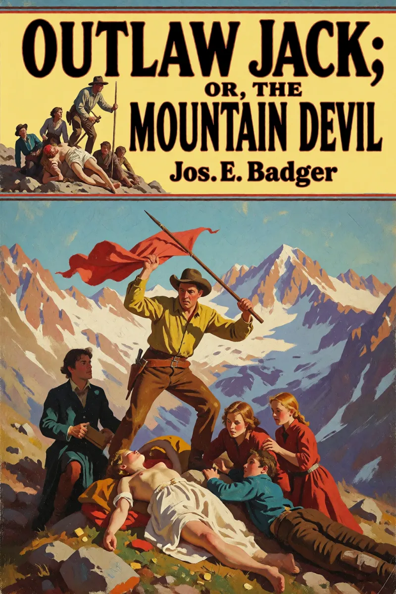 Cover of Outlaw Jack; or, the mountain devil by Jos. E. Badger
