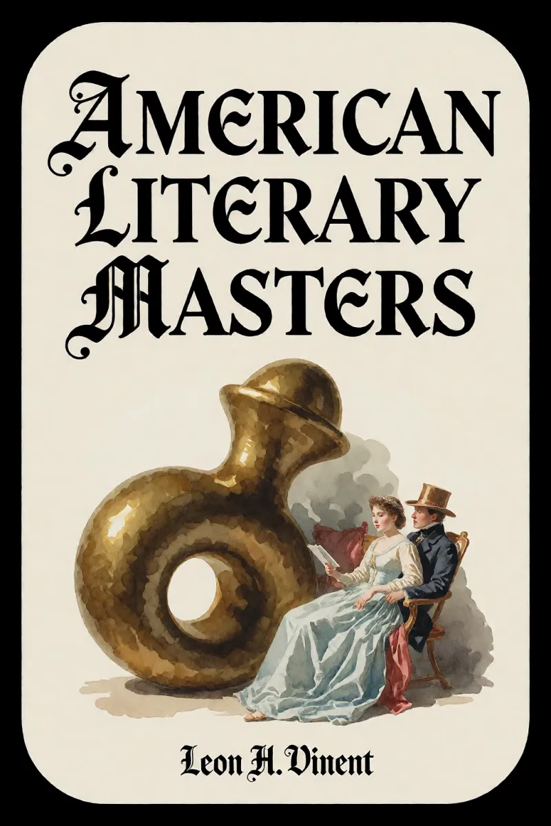 Cover of American literary masters by Leon H. Vincent