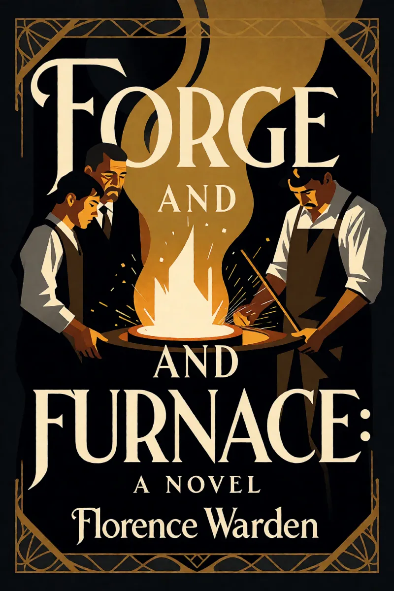 Cover of Forge and furnace: A novel by Florence Warden