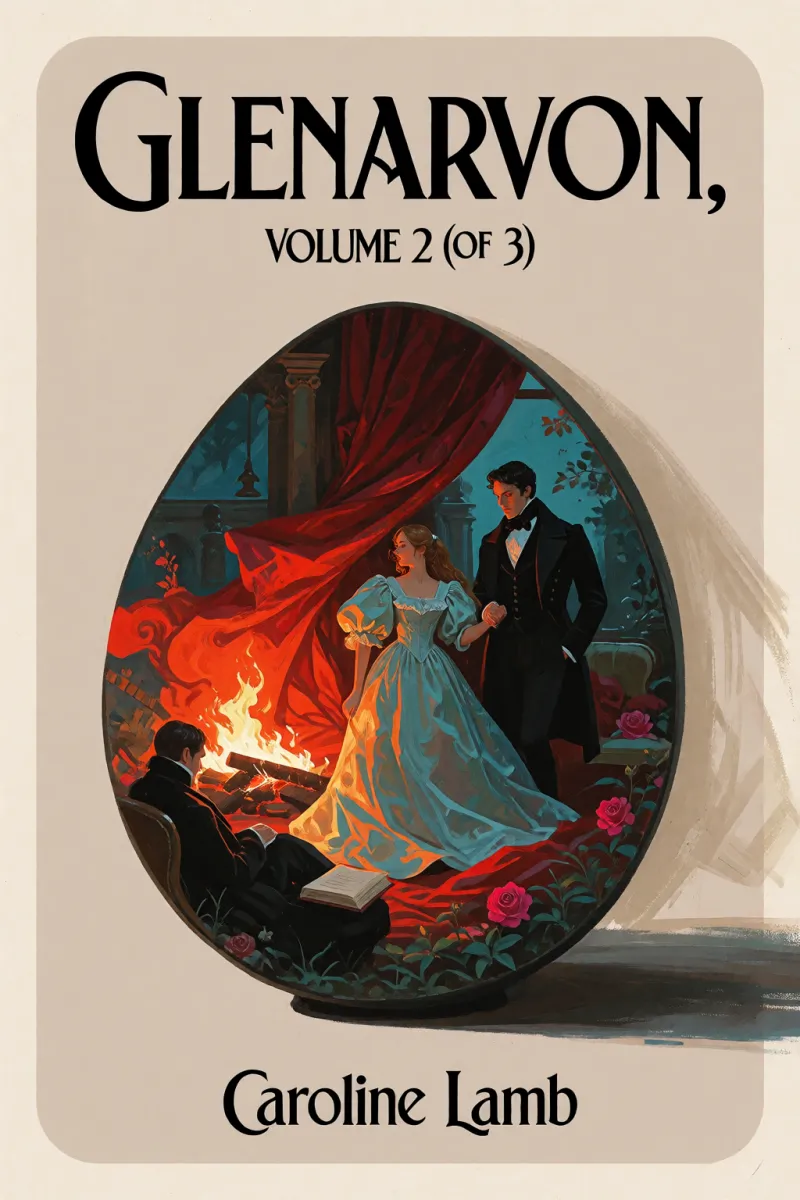 Cover of Glenarvon, Volume 2 (of 3) by Caroline Lamb