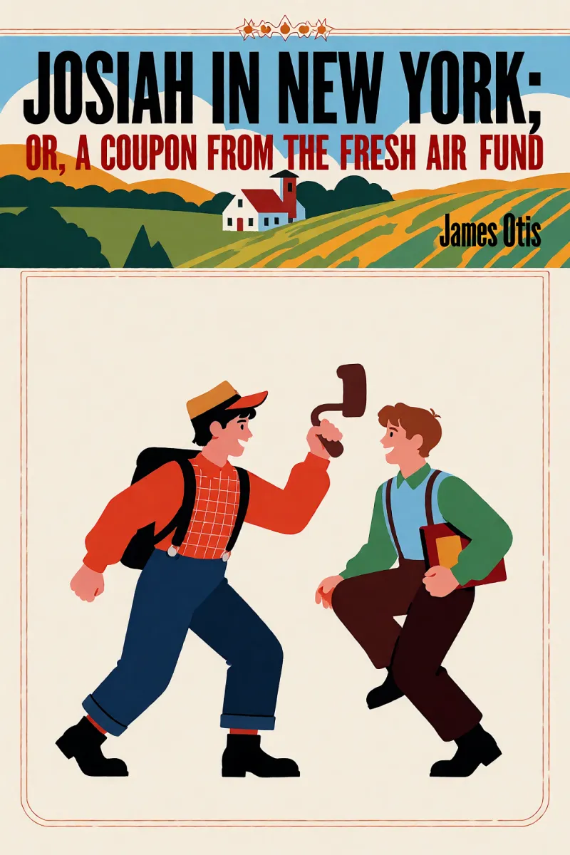 Cover of Josiah in New York; or, A coupon from the Fresh Air Fund by James Otis