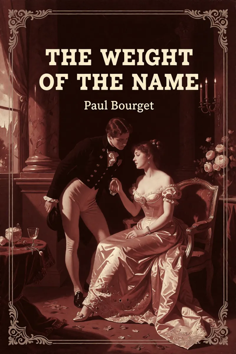 Cover of The weight of the name by Paul Bourget