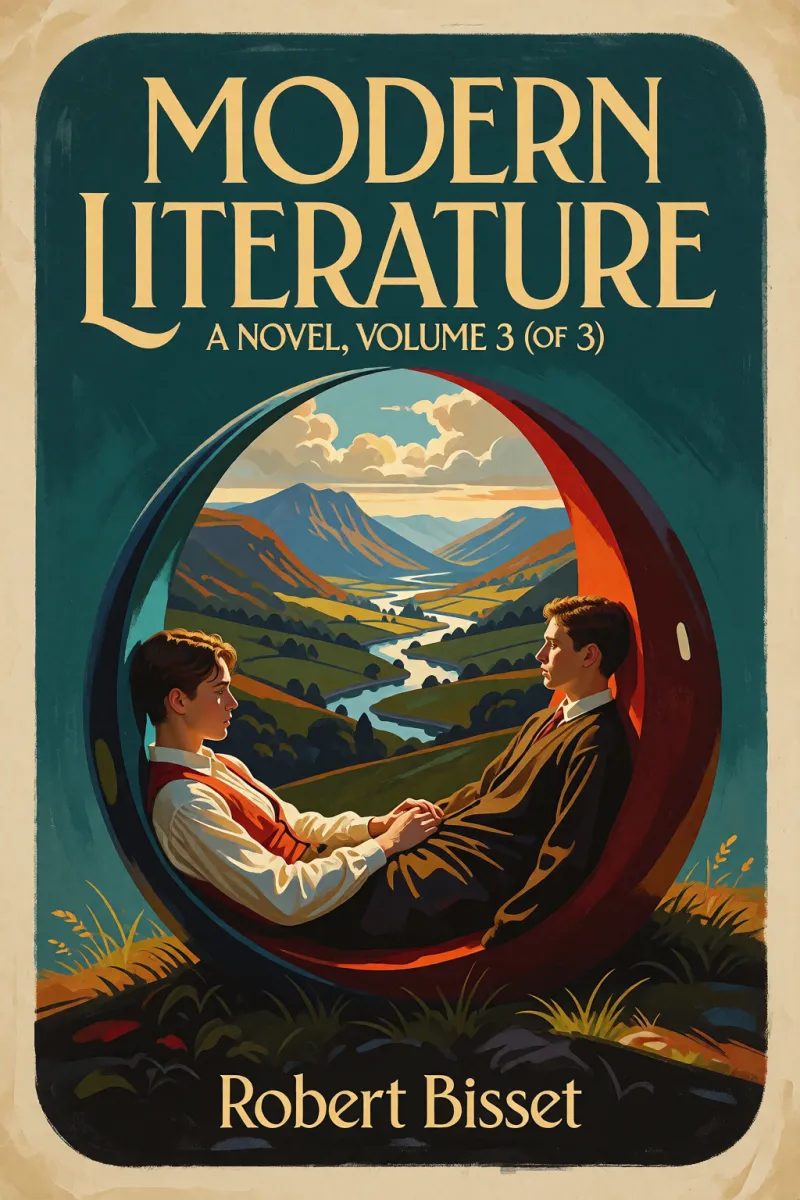 Cover of Modern literature: a novel, Volume 3 (of 3) by Robert Bisset