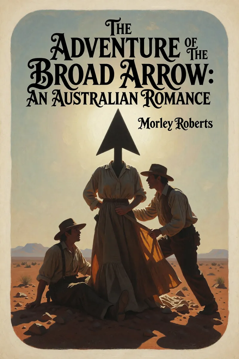 Cover of The adventure of the broad arrow: An Australian romance by Morley Roberts