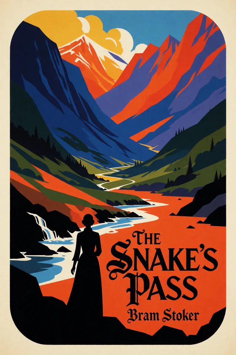 Cover of The Snake's Pass by Bram Stoker