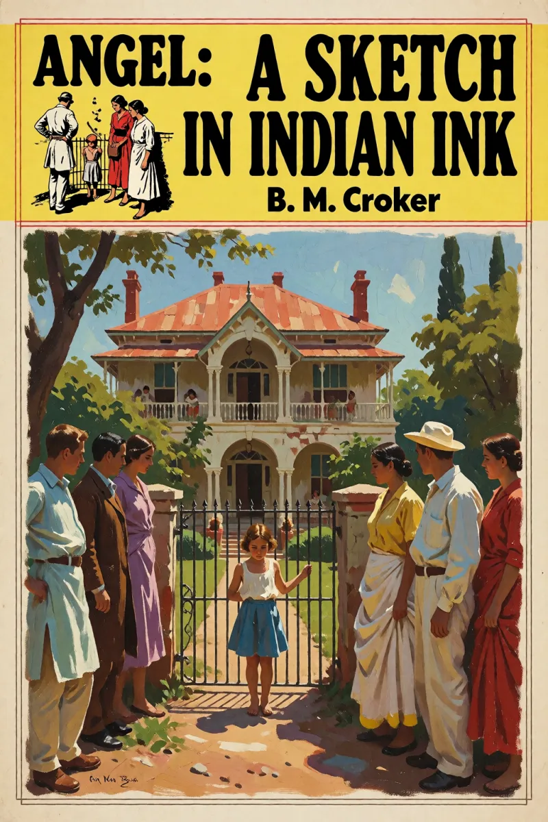 Cover of Angel: A sketch in Indian ink by B. M. Croker