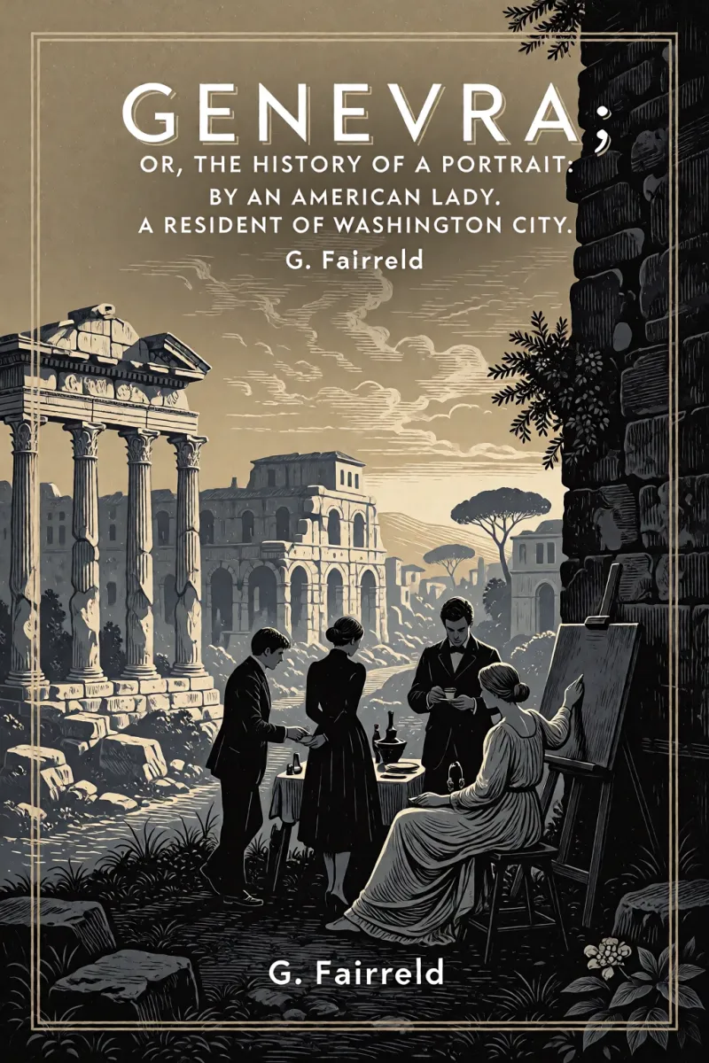 Cover of Genevra; or, the history of a portrait: by an American lady. A resident of Washington City. by G. Fairfield