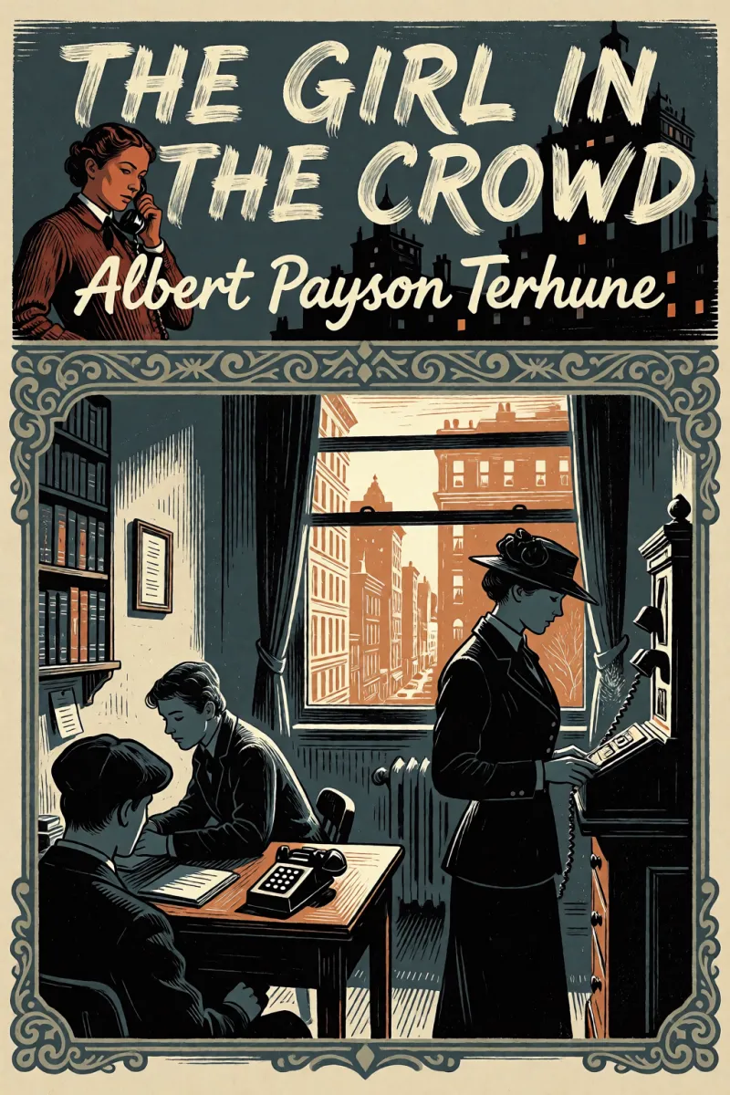 Cover of The girl in the crowd by Albert Payson Terhune