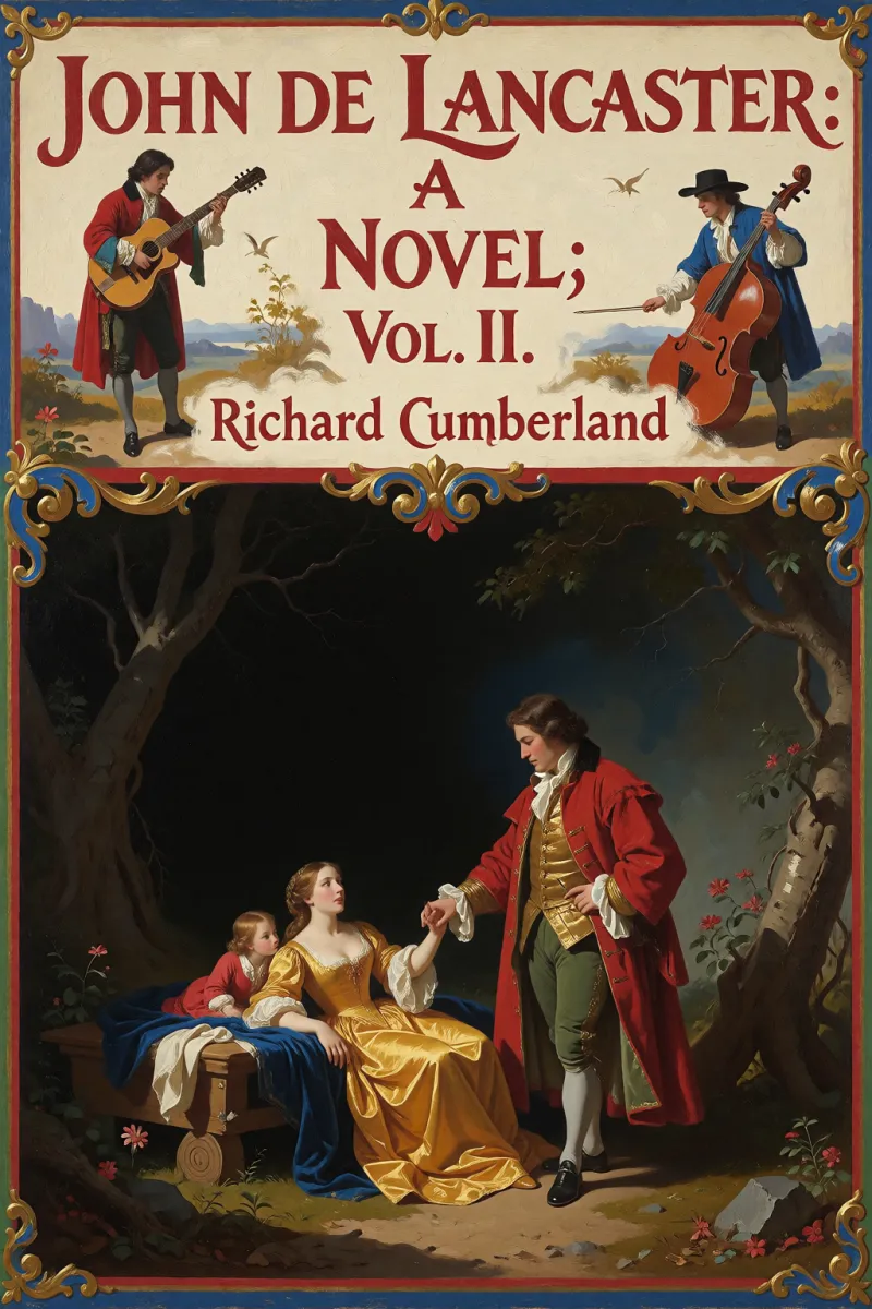 Cover of John de Lancaster: a novel; vol. II. by Richard Cumberland