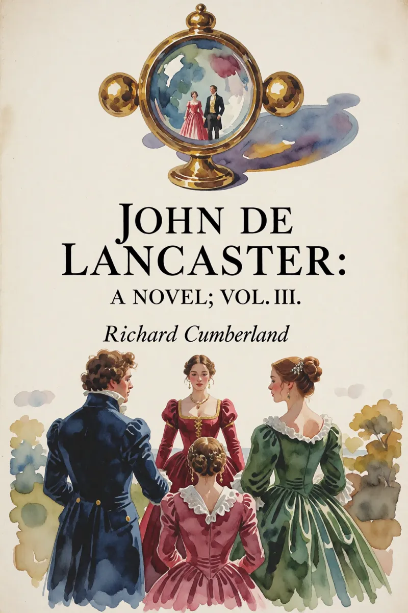 Cover of John de Lancaster: a novel; vol. III. by Richard Cumberland