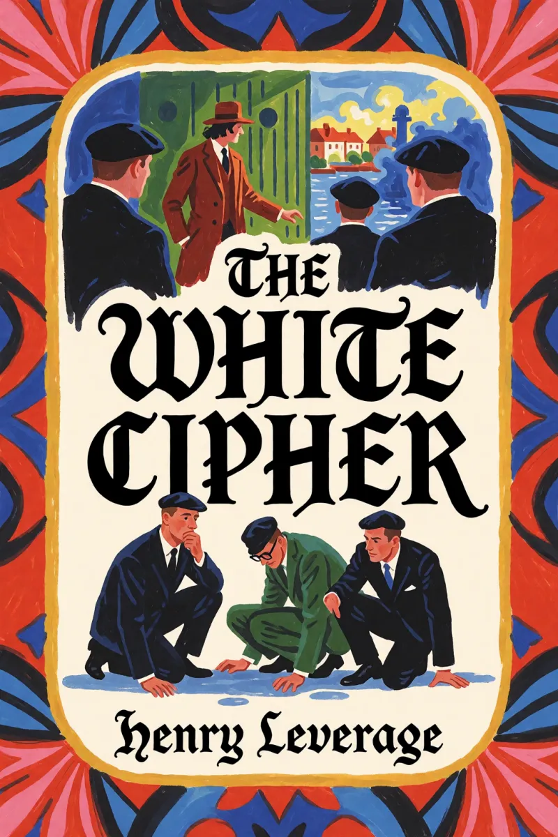 Cover of The white cipher by Henry Leverage