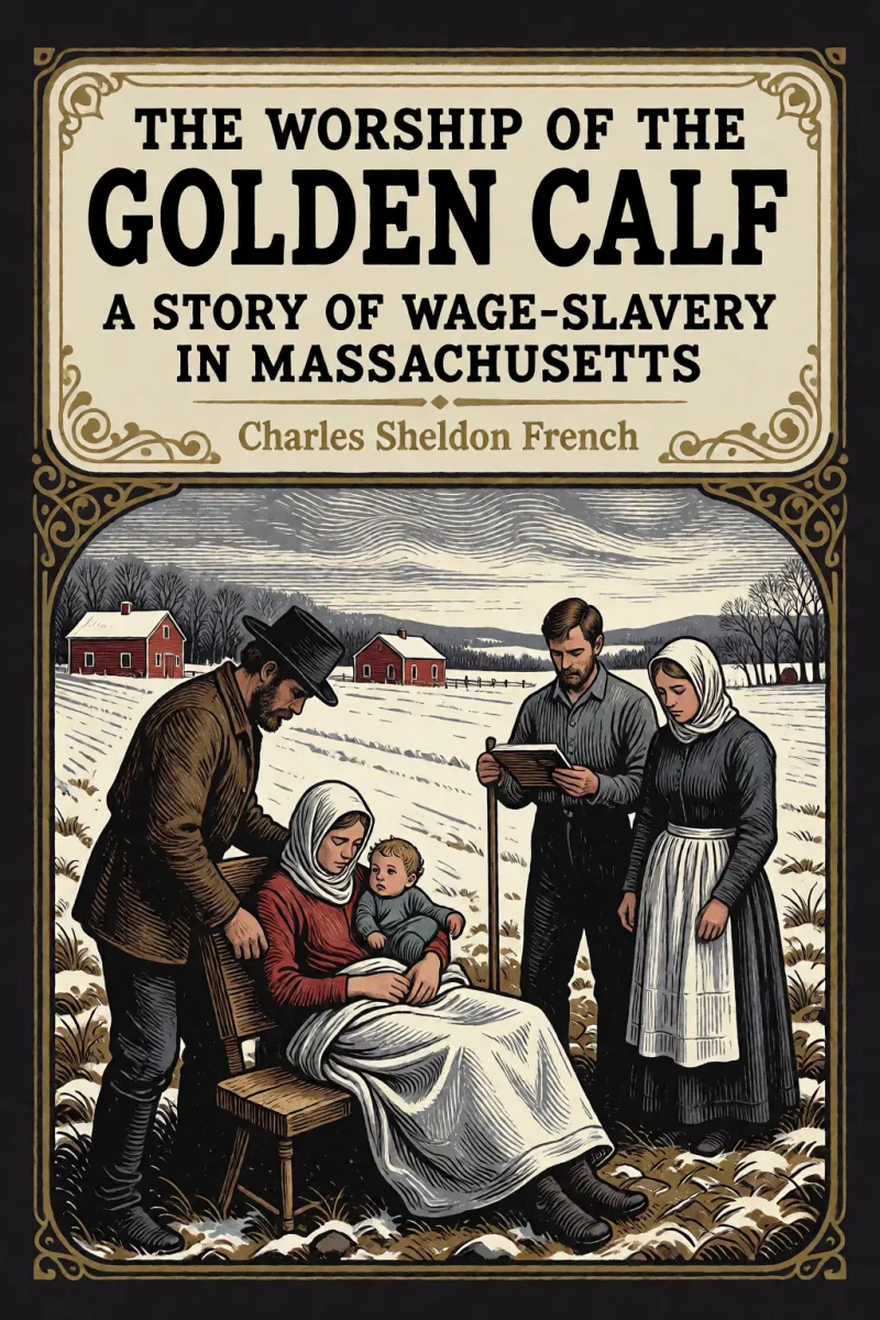 Cover of The worship of the golden calf: A story of wage-slavery in Massachusetts by Charles Sheldon French