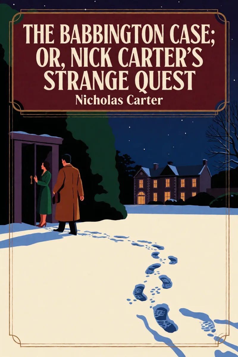 Cover of The Babbington case; Or, Nick Carter's strange quest by Nicholas Carter