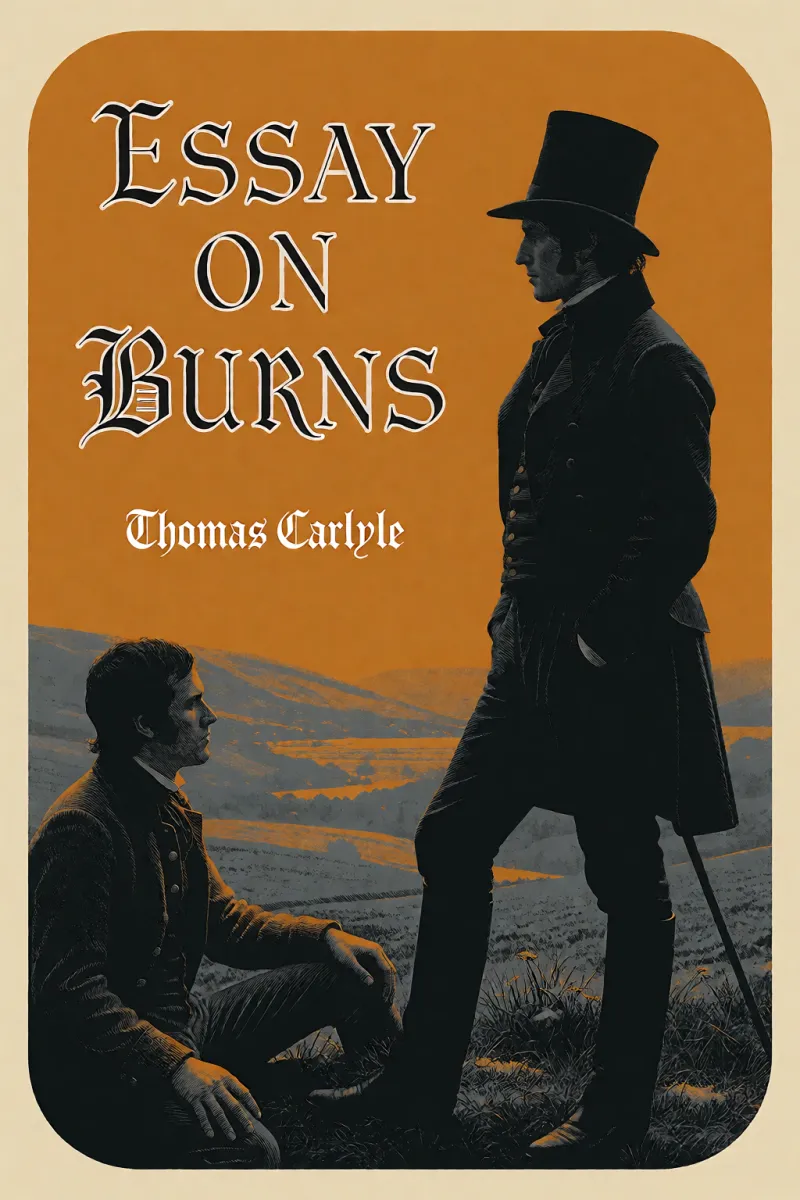 Cover of Essay on Burns by Thomas Carlyle