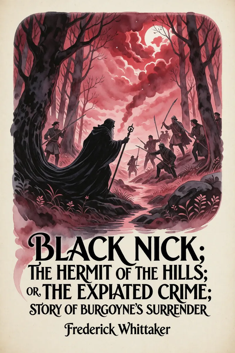 Cover of Black Nick, the hermit of the hills; or, The expiated crime: A story of Burgoyne's surrender by Frederick Whittaker