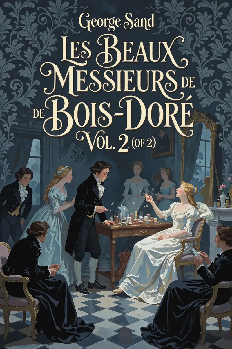 Cover of Les beaux messieurs de Bois-Doré Vol. 2 (of 2) by George Sand