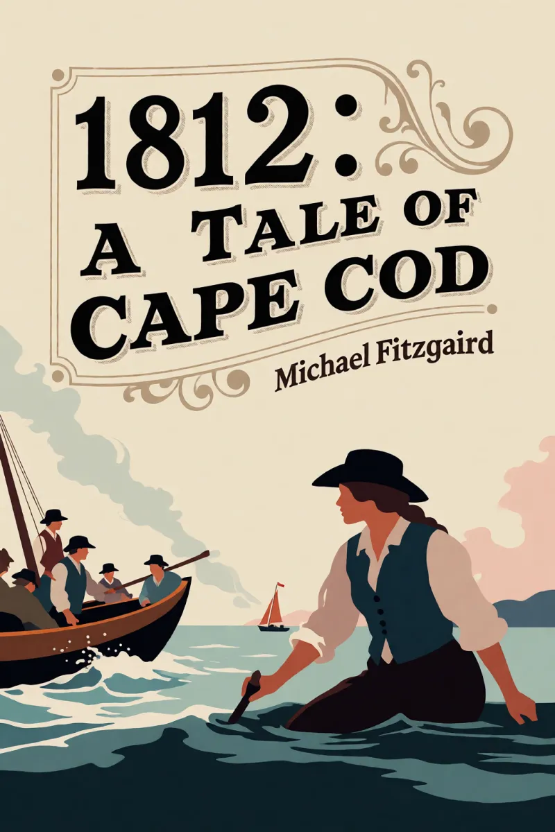 Cover of 1812: A tale of Cape Cod by Michael Fitzgerald