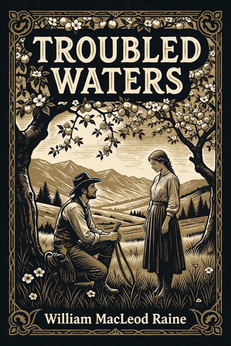 Cover of Troubled Waters by William MacLeod Raine