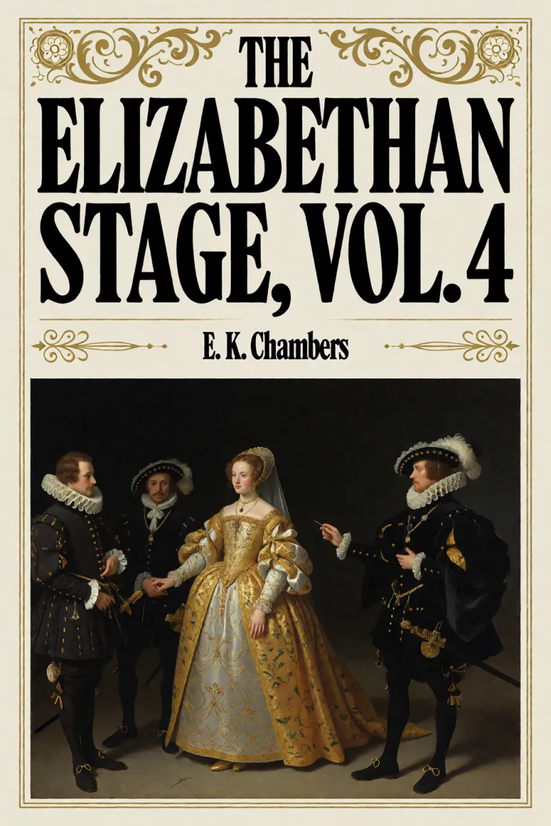 Cover of The Elizabethan Stage, Vol. 4 by E. K. Chambers