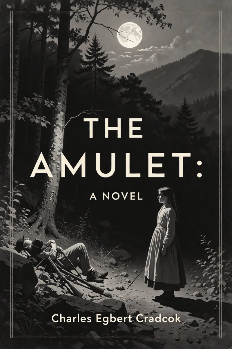 Cover of The amulet: A novel by Charles Egbert Craddock