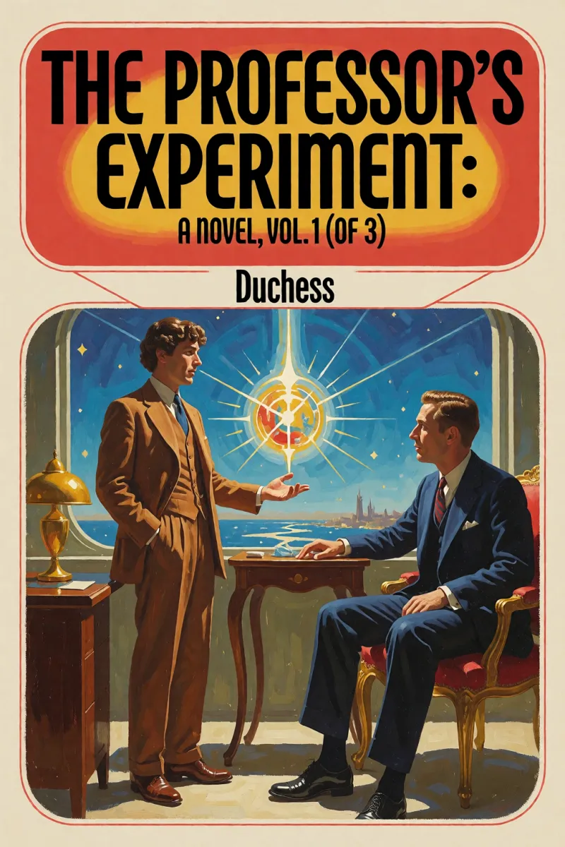 Cover of The professor's experiment: A novel, Vol. 1 (of 3) by Duchess