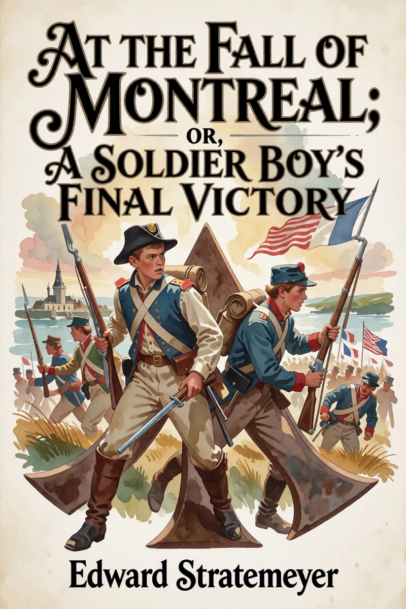 Cover of At the fall of Montreal; or, A soldier boy's final victory by Edward Stratemeyer