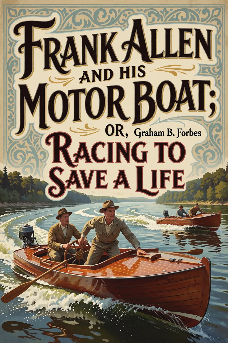 Cover of Frank Allen and his motor boat; or, Racing to save a life by Graham B. Forbes