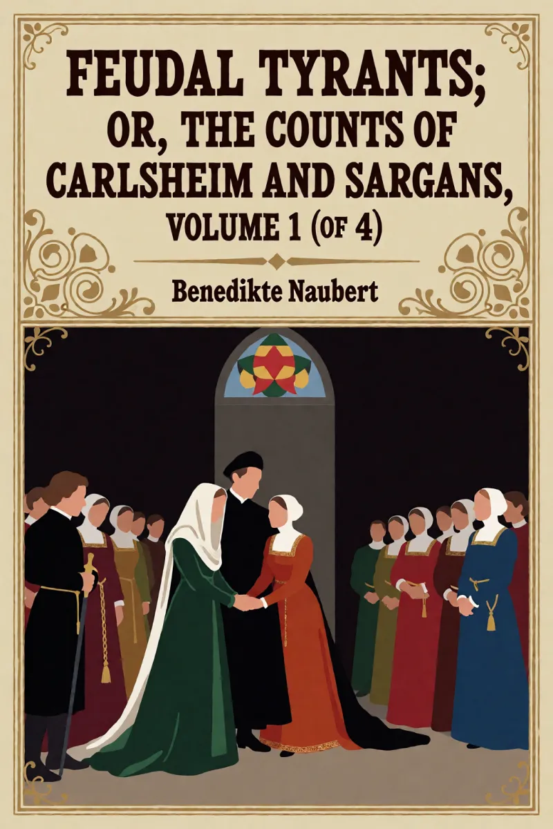 Cover of Feudal tyrants; or, The Counts of Carlsheim and Sargans, volume 1 (of 4) by Benedikte Naubert