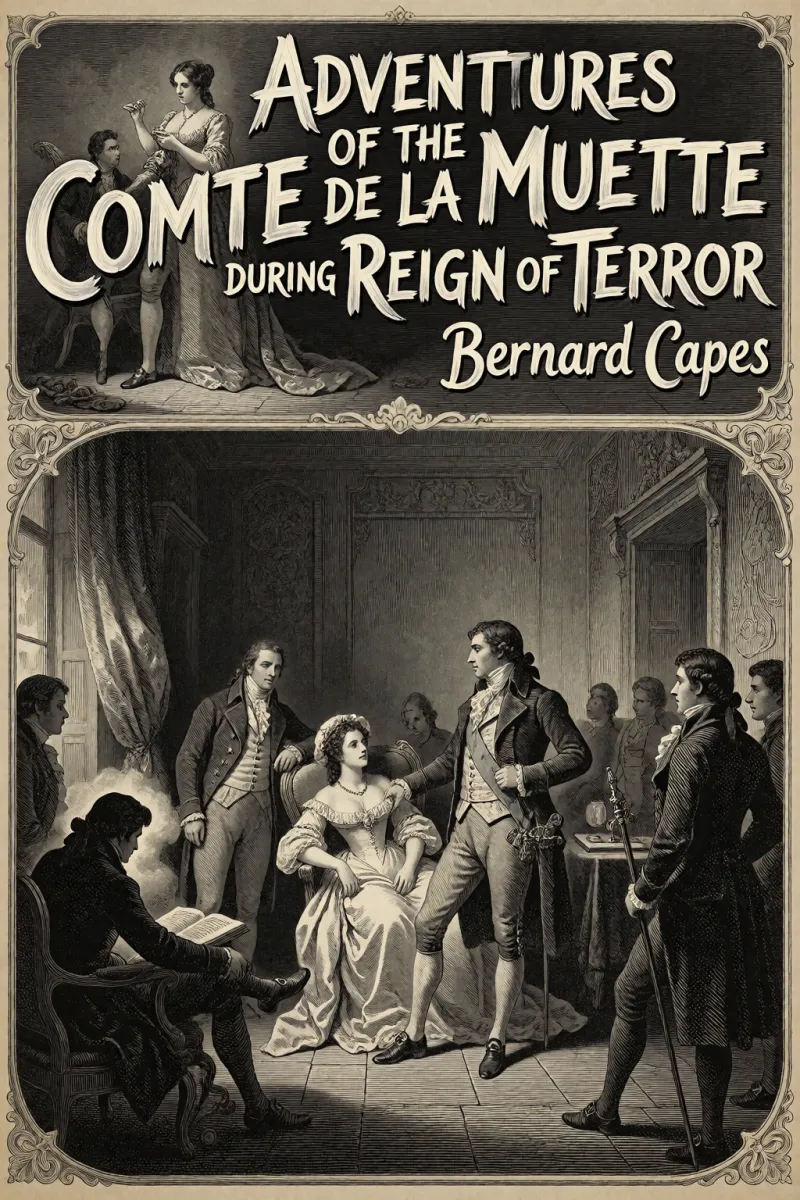 Cover of Adventures of the Comte de la Muette during the Reign of Terror by Bernard Capes