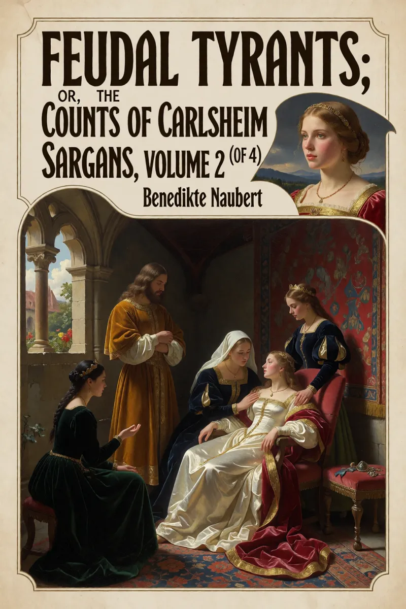 Cover of Feudal tyrants; or, The Counts of Carlsheim and Sargans, volume 2 (of 4) by Benedikte Naubert