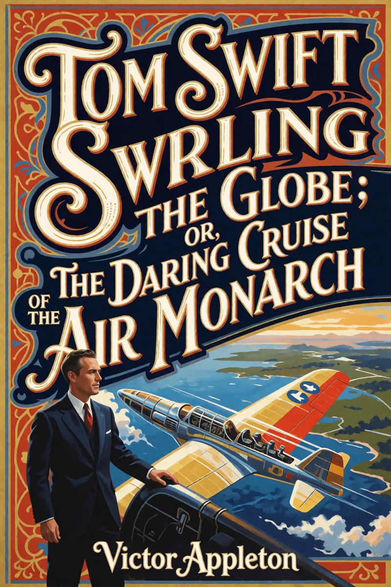 Cover of Tom Swift circling the globe; or, The daring cruise of the Air Monarch by Victor Appleton