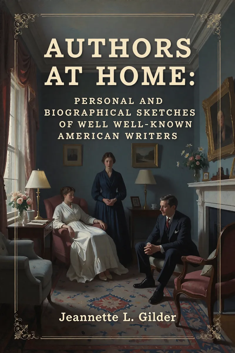 Cover of Authors at home: Personal and biographical sketches of well-known American writers by Jeannette L. Gilder